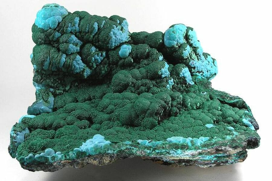 A green malachite found gem hunting in Wisconsin