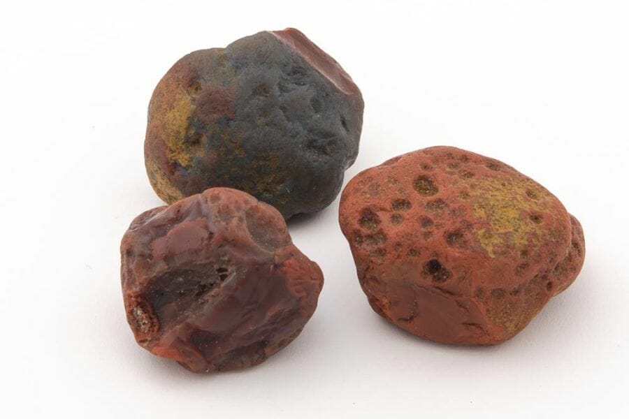 Three lake superior agates found while gem hunting