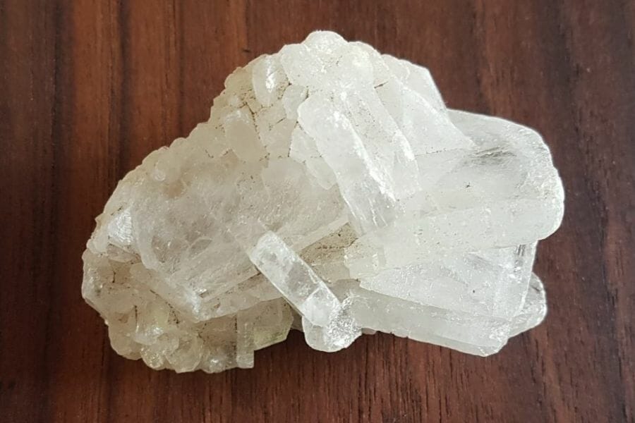 An exquisite barite located at Alabaster Caverns State Park