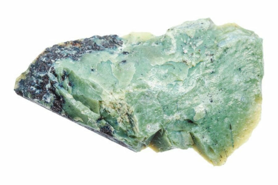 A stunning Nephrite Jade located while gem mining in Alaska