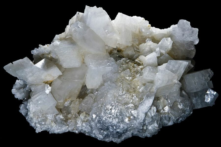 A beautiful white Dolomite found while gem mining in Kansas