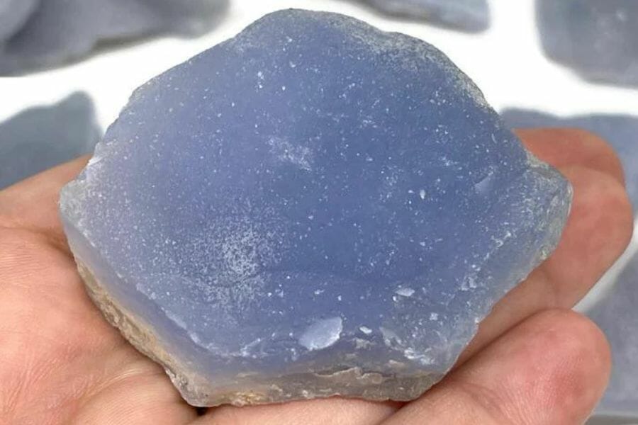 A stunning Chalcedony found at Lahontan State Recreation Area