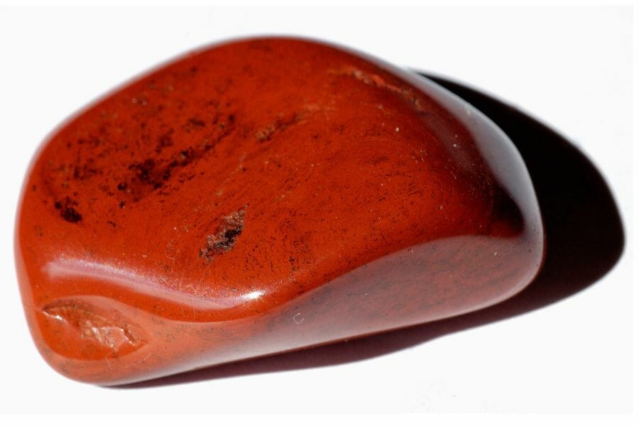 A vibrant Jasper is among the gems that can be found in the gravel hills of Northern Catahoula Parish 