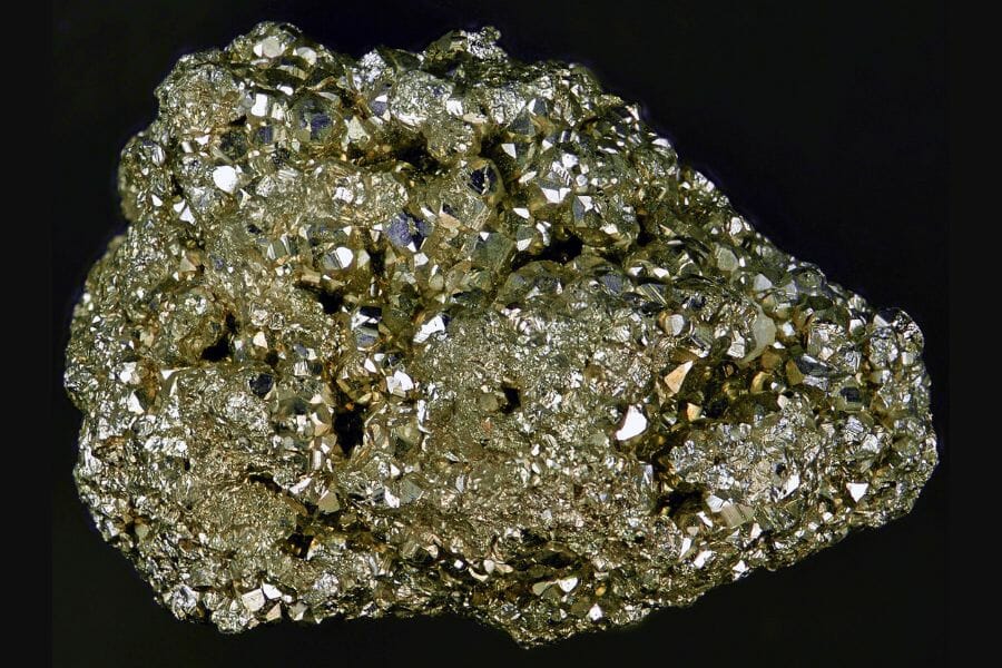 Commonly known as fool's gold, Pyrite is among the gems that can be found in St. Tammany Parish