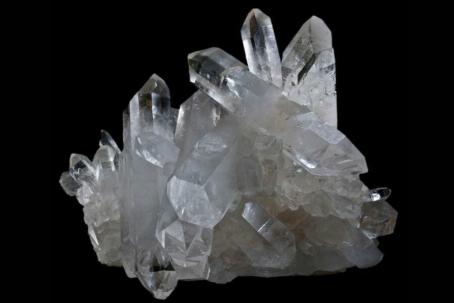 Quartz is one of the gems that can be found at the Kisatchie National Forest