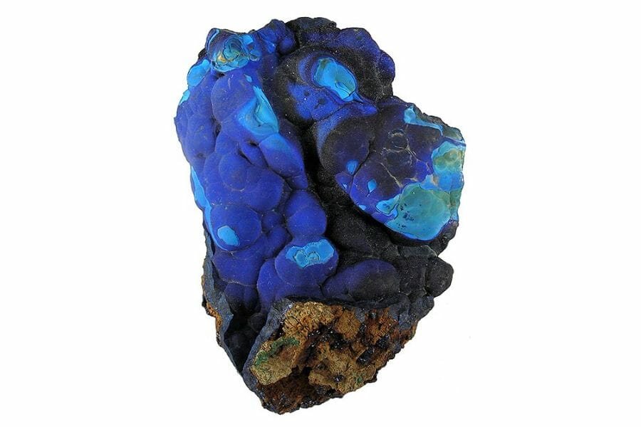 One of the more common gemstones that can be found in the region is Azurite.