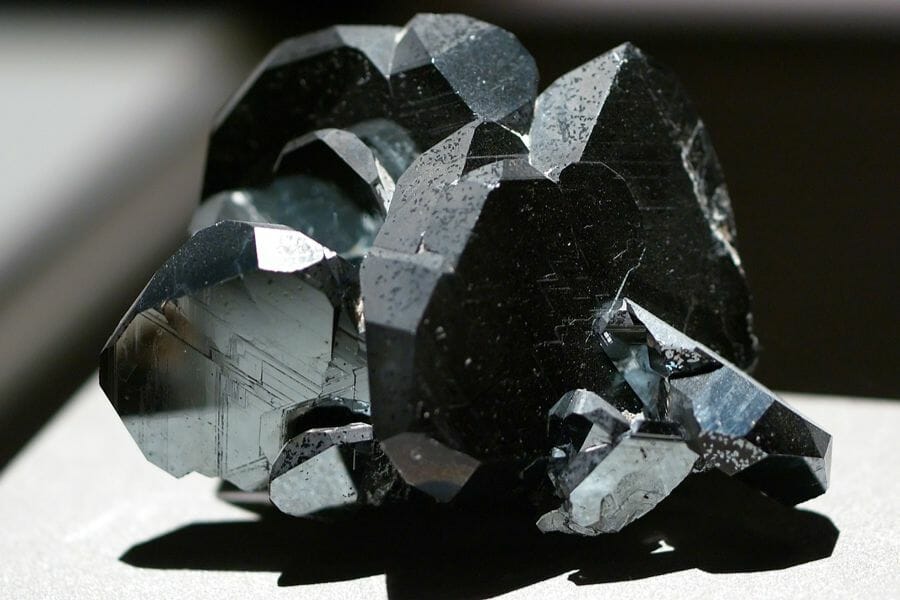 An elegant hematite discovered at Bronk Quarry and Mill