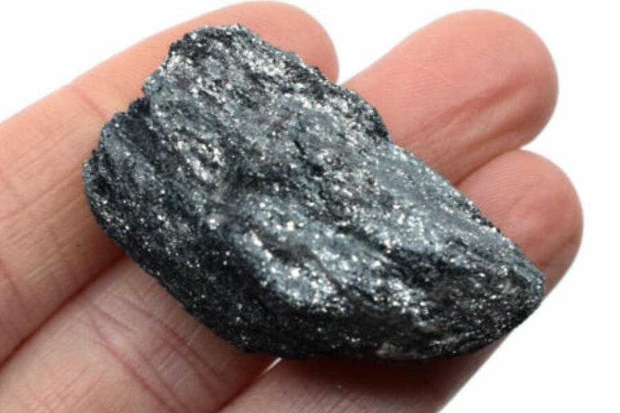 A stunning Hematite mined at Mount Hope Bay