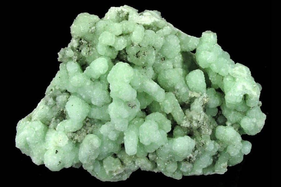 Prehnite is New Jersey's unofficial state gemstone.