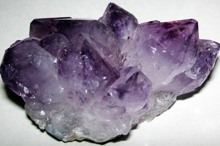 A beautiful Amethyst is among the gems that can be mined in Oregon