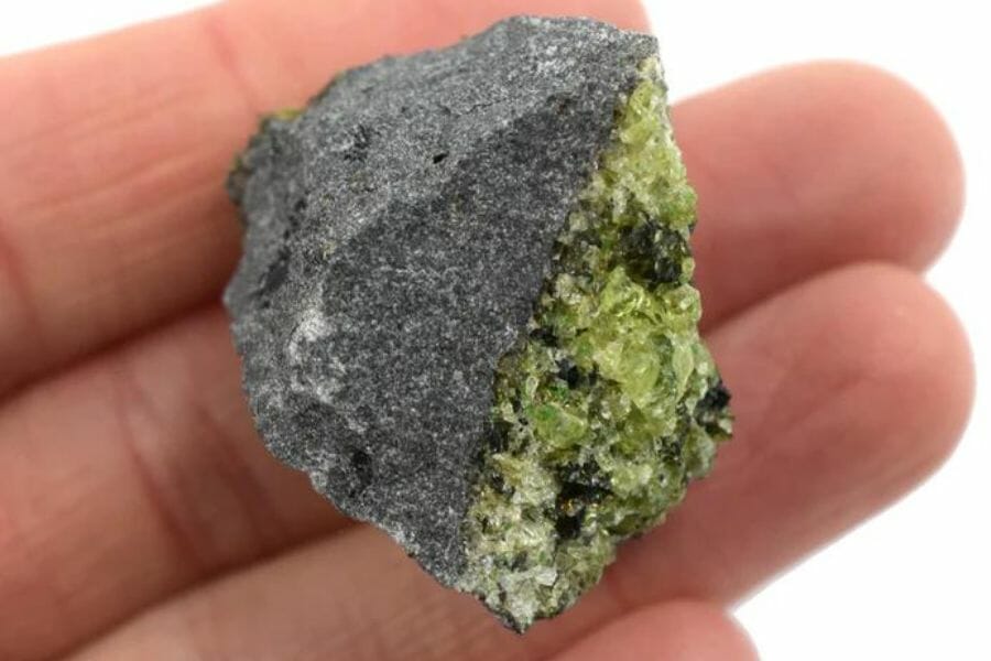 A brilliant Hawaiian Diamond discovered at Papakolea Green Sand Beach