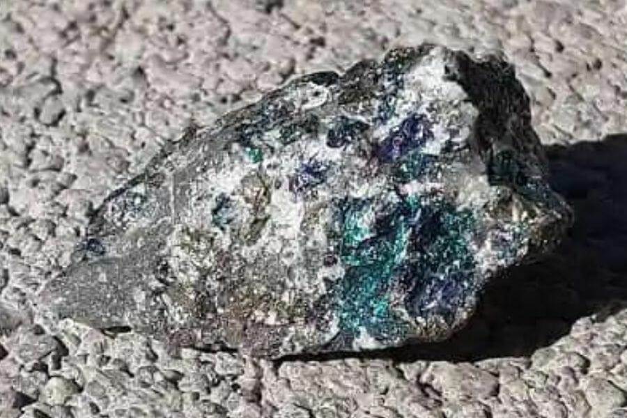 A pretty Bornite located at Sweetwater Mine