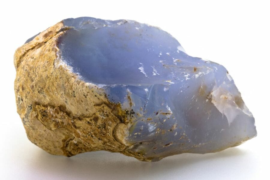 An elegant chalcedony found at Turtle Mountain