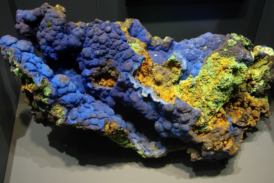 An Azurite-Malachite gem found in Washington