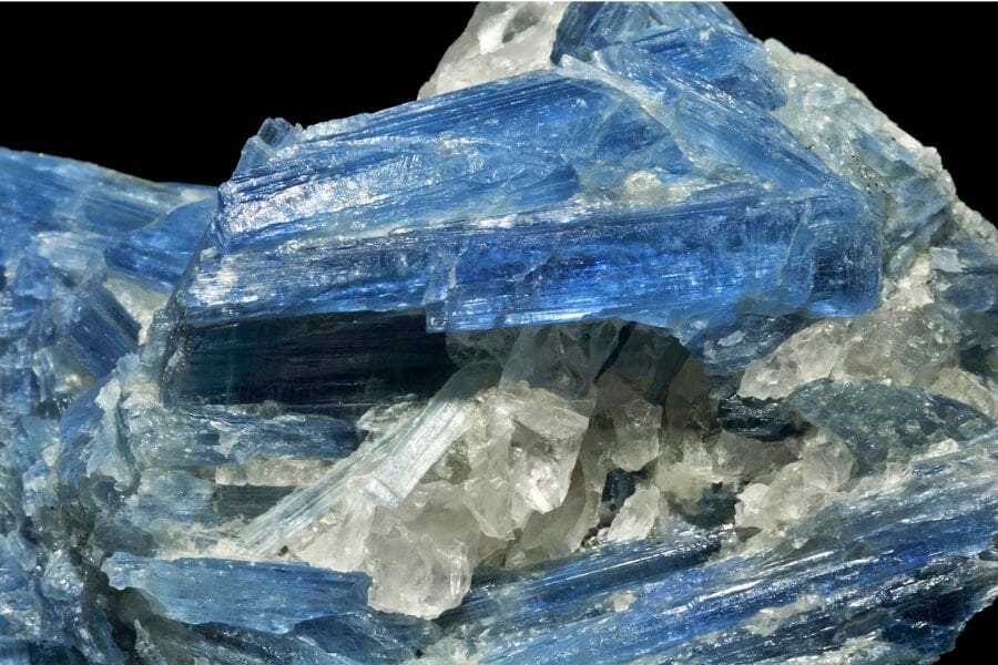 Kyanite is among the common gems that can be found in the region.
