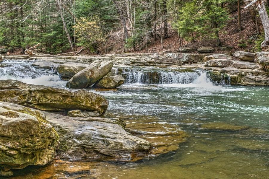 Armstrong County river where you can look for geodes