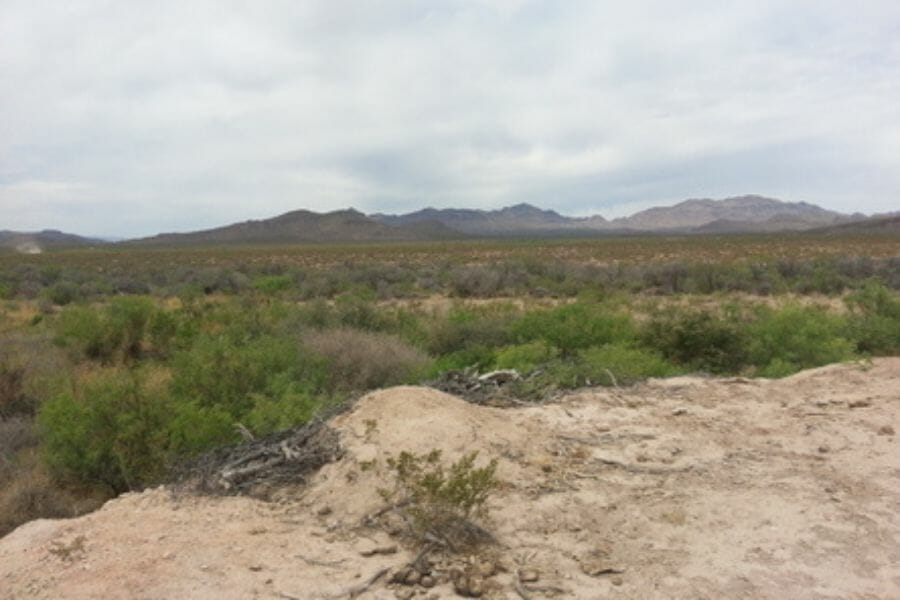 A geode location in Hudspeth county with a stunning view
