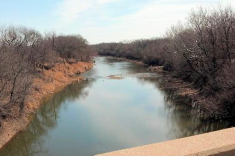 A mesmerizing view of the Walnut River