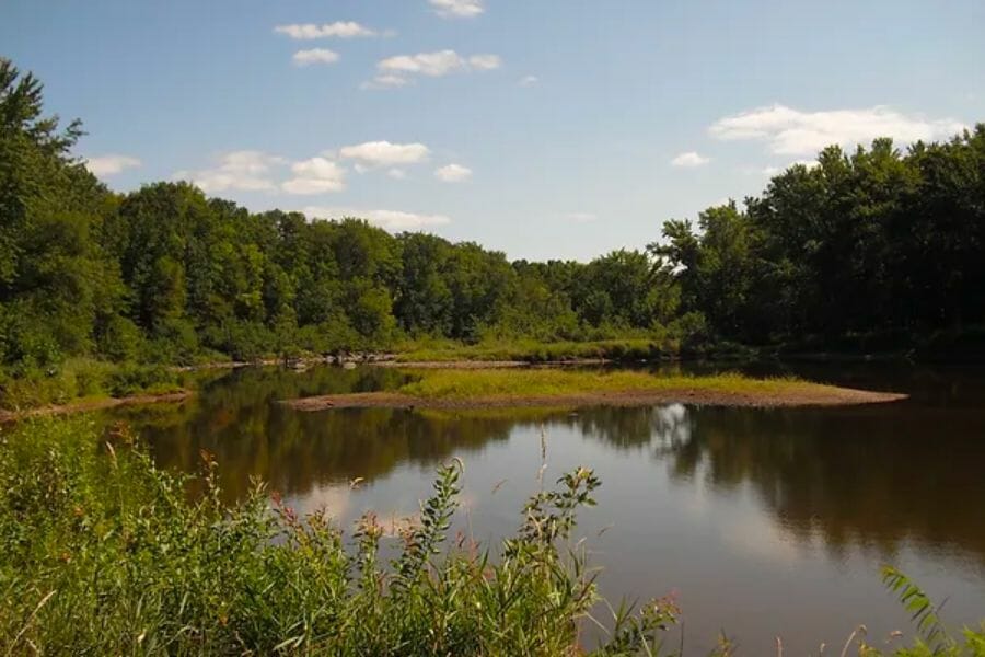 A beautiful waterway at Clark County