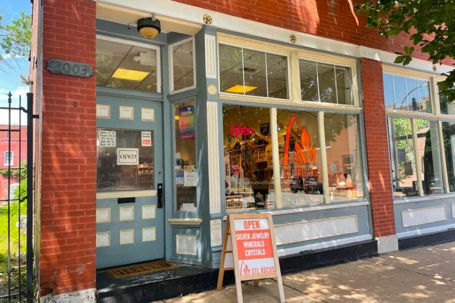 A look at the display window of STL Rocks