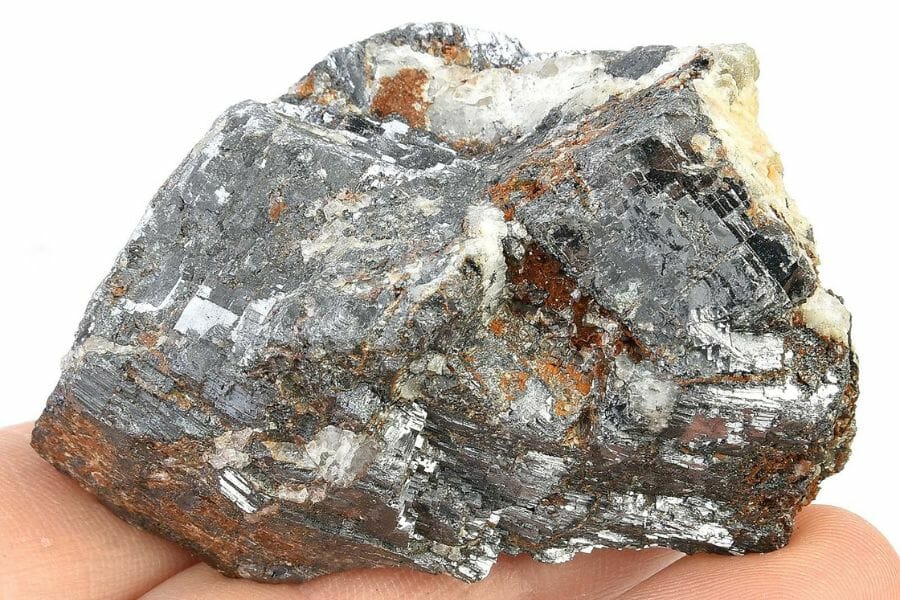 A mesmerizing galena found in the Bonanza Mine