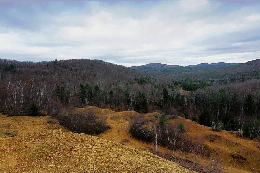 A picturesque view taken at Ely Mine