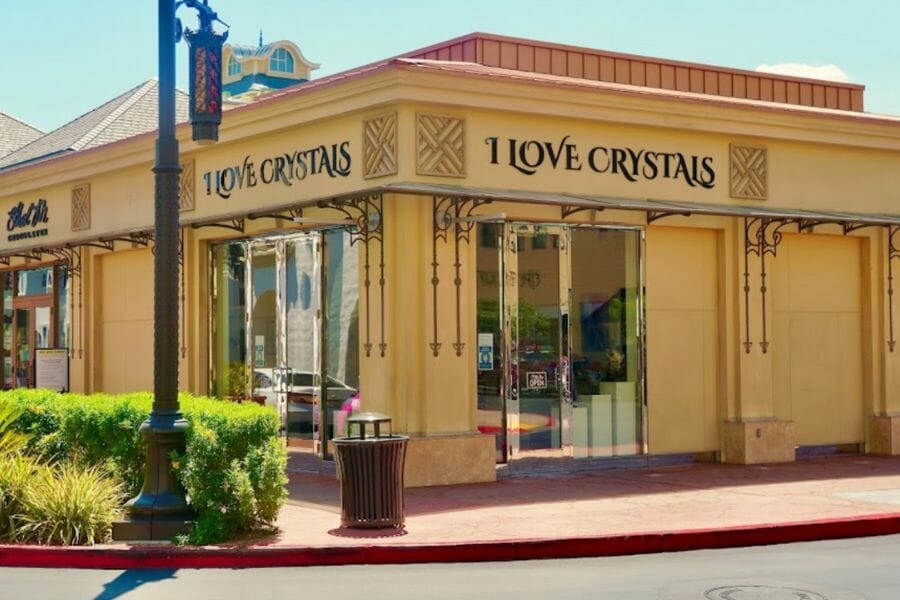 You can find and purchase various crystal specimens at the I Love Crystals in Nevada
