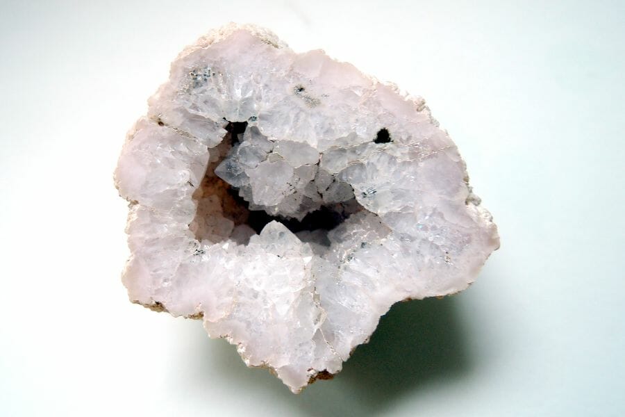 Cauliflower-shaped Quartz geode