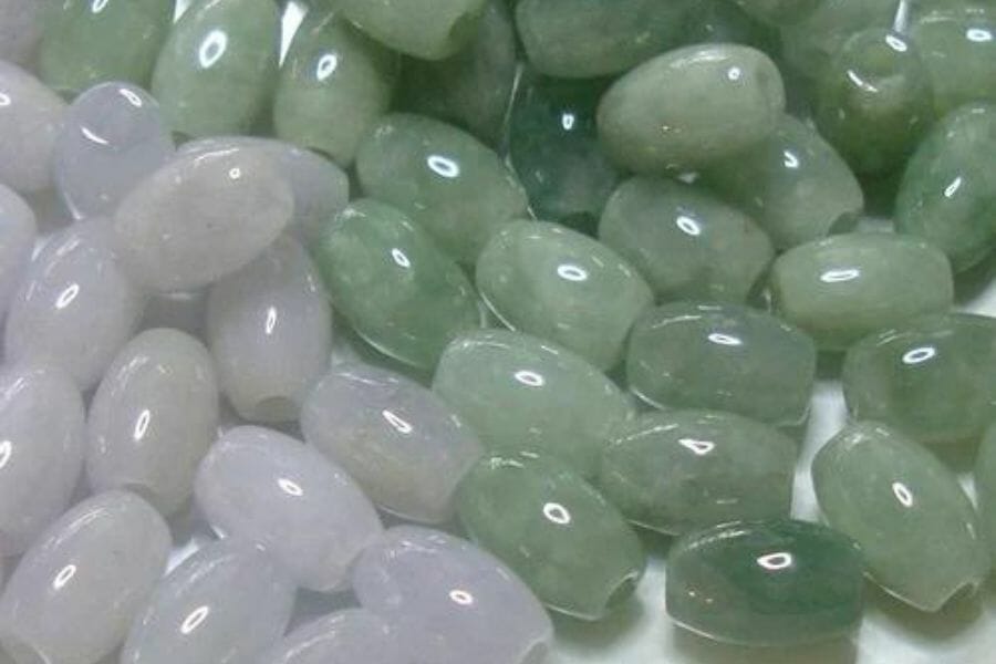 Expensive jade beads