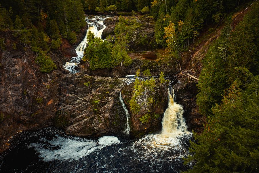 Saxon Falls, Wisconsin