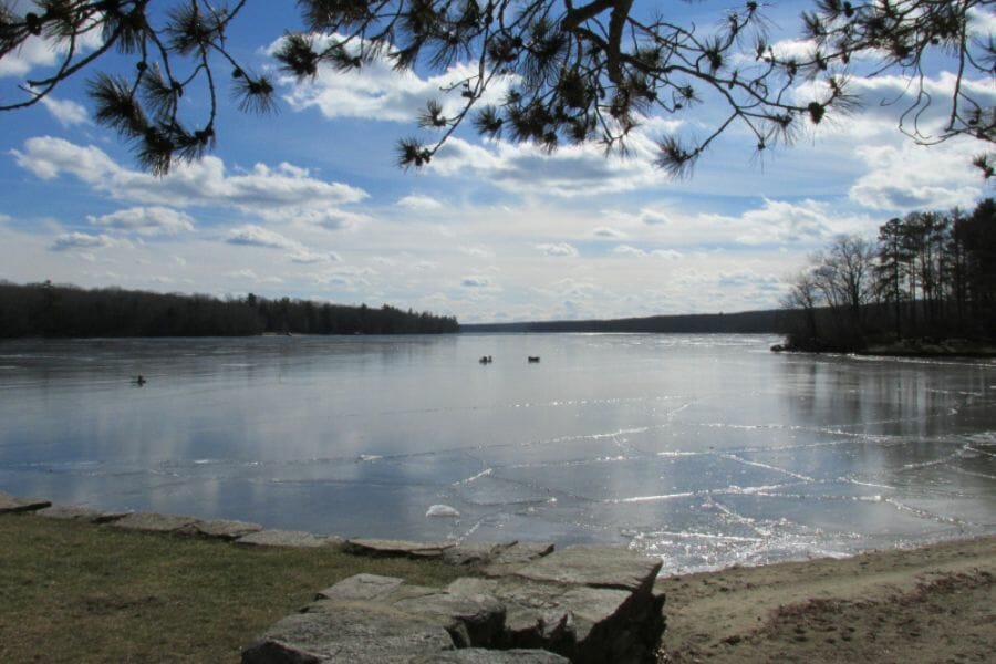 A view of a nice lake in Washington County