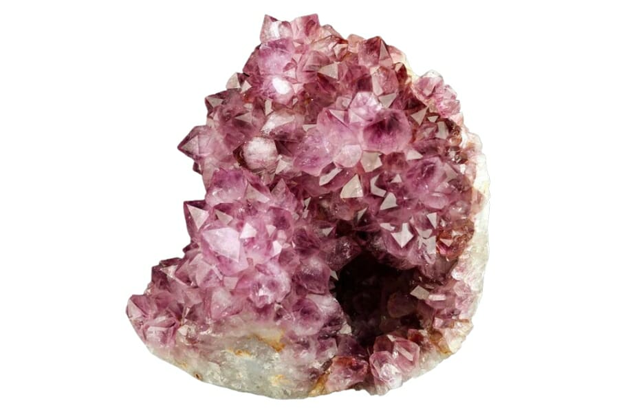 Stunning light purple Amethyst clusters