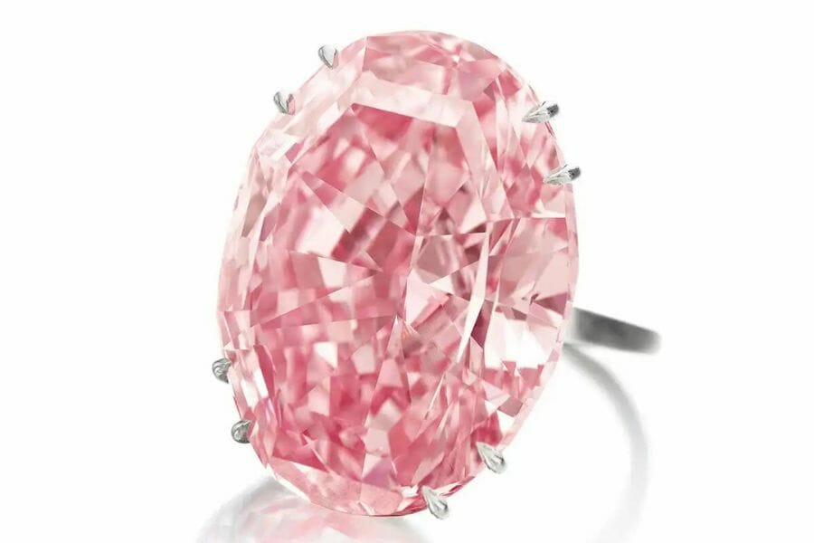 The CTF Pink Star diamond, the most expensive diamond ever sold