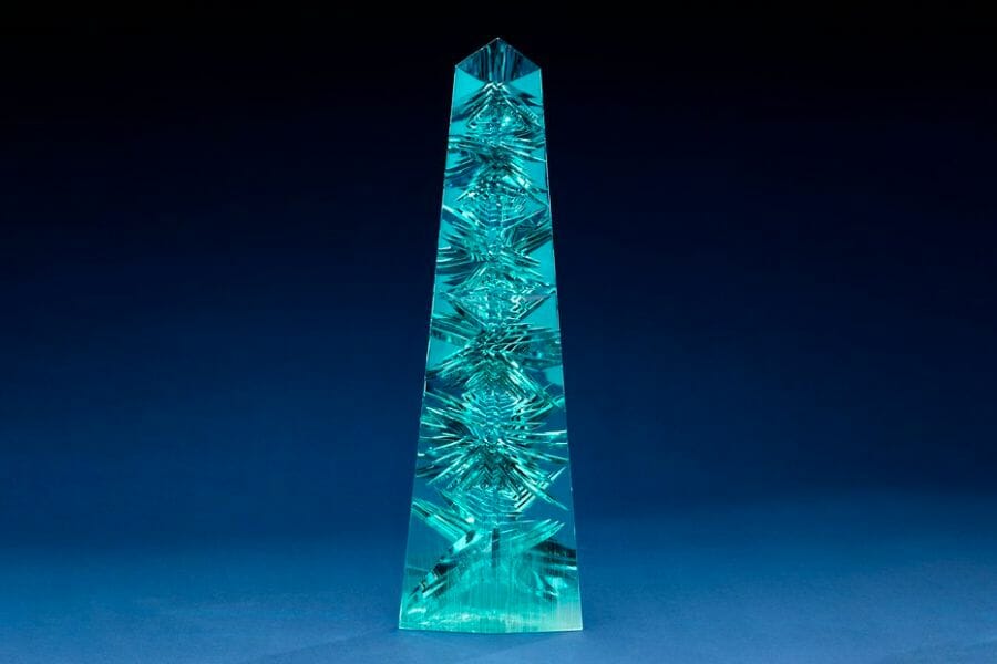 The world's largest and most expensive Aquamarine ever sold, the Dom Pedro Aquamarine