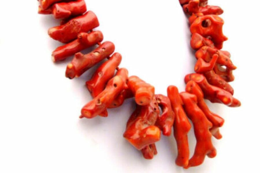 Coral on sale necklace value