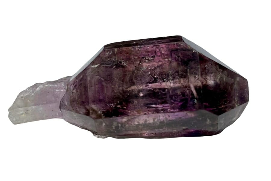 A deep purple Amethyst crsytal