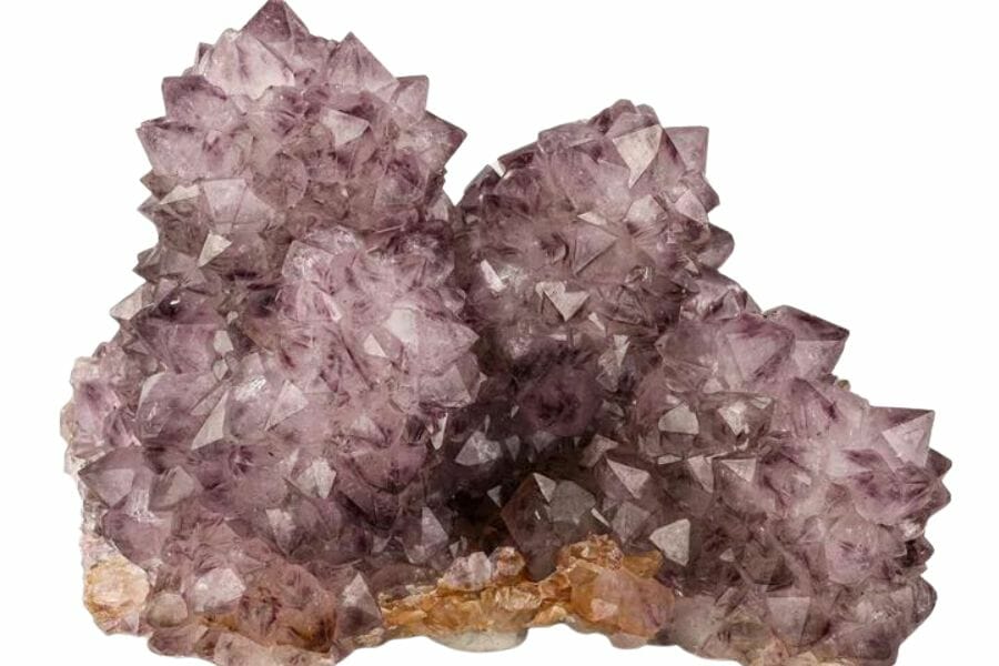 A gorgeous amethyst with spiky crystals