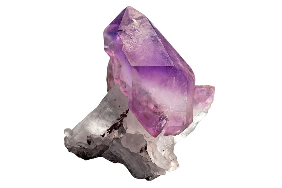 Stunning purplish pink Amethyst crystal
