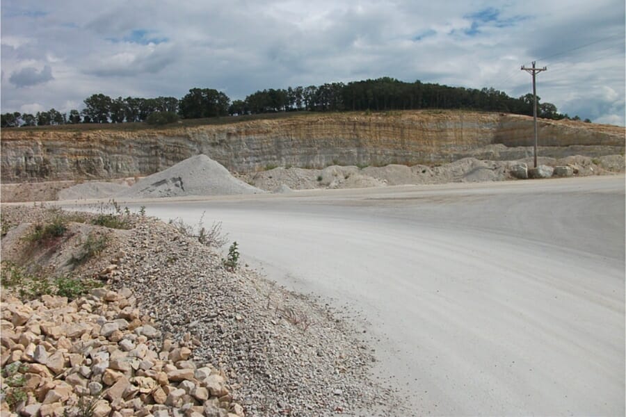 A look at the entrance of Buckland Mine