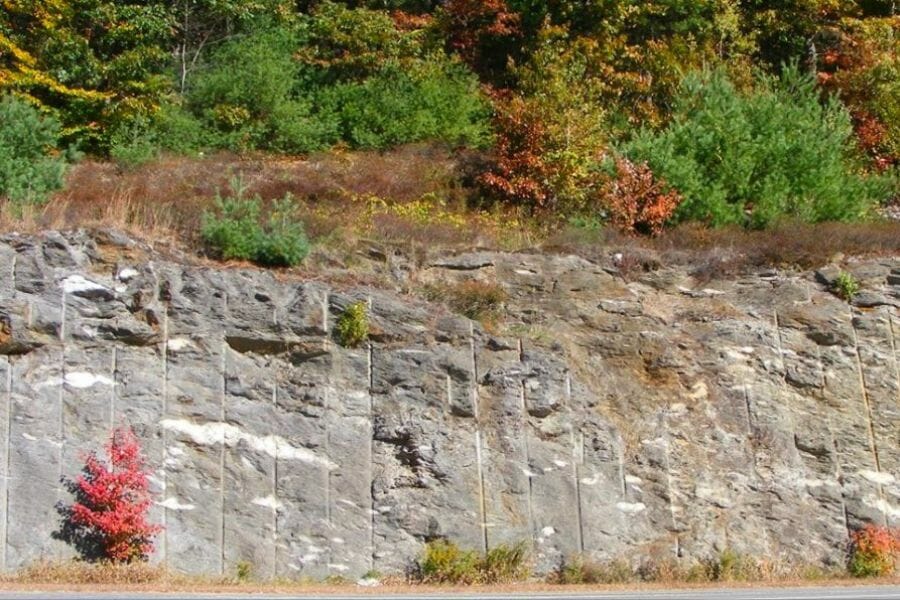 A nice area at the Cheapside Quarry where you can locate various specimens
