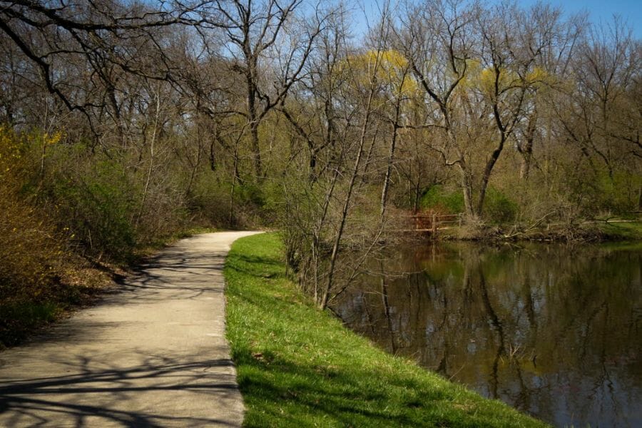 A nice and quiet place at Estabrook Park where you can collect various minerals