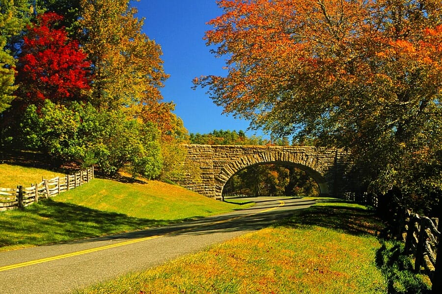 A picturesque view of one of the areas of Galax