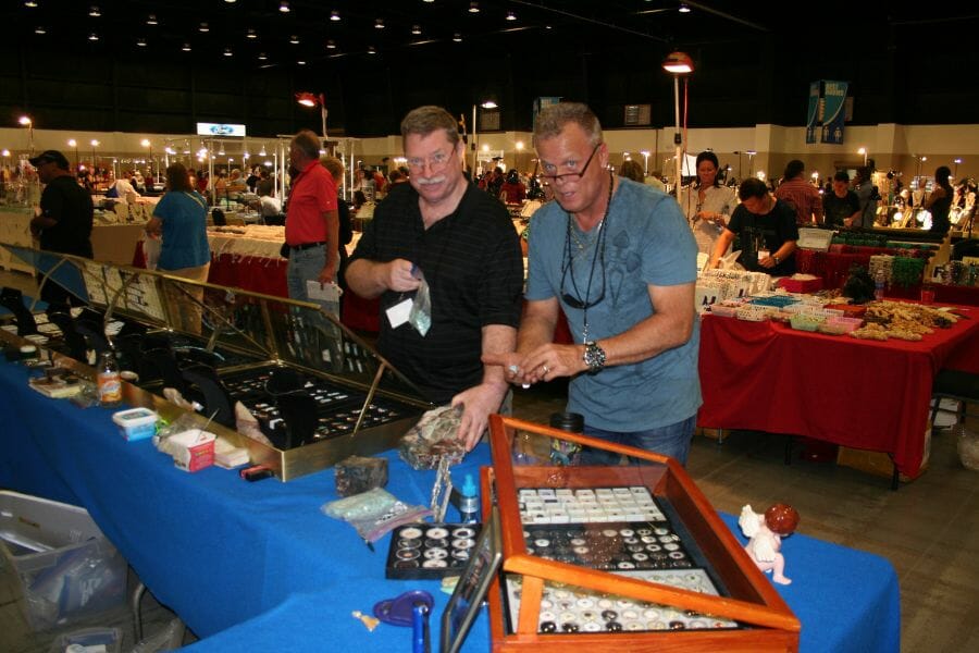 A rock show of the Gem and Mineral Society of the Palm Beaches