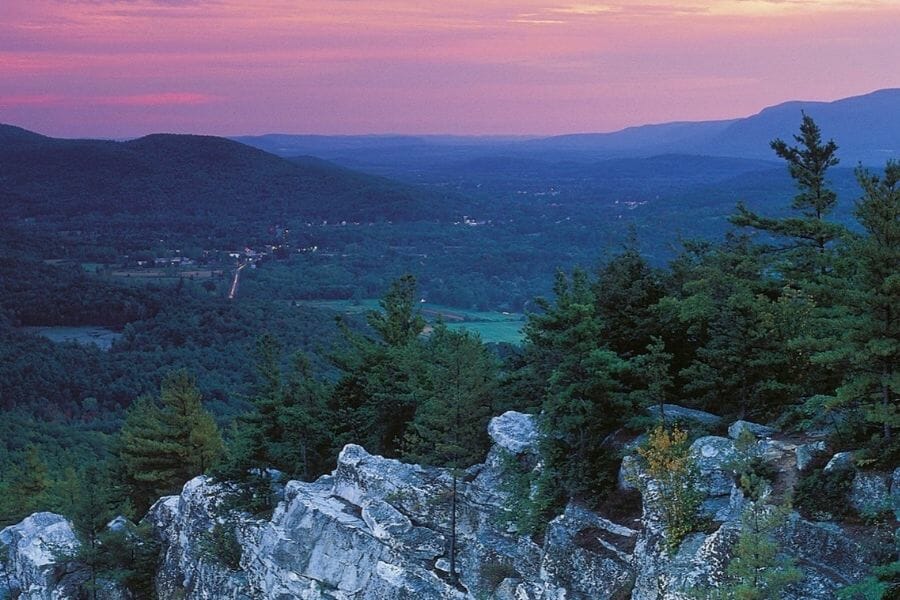 A stunning mountain view of the Monument Mountain