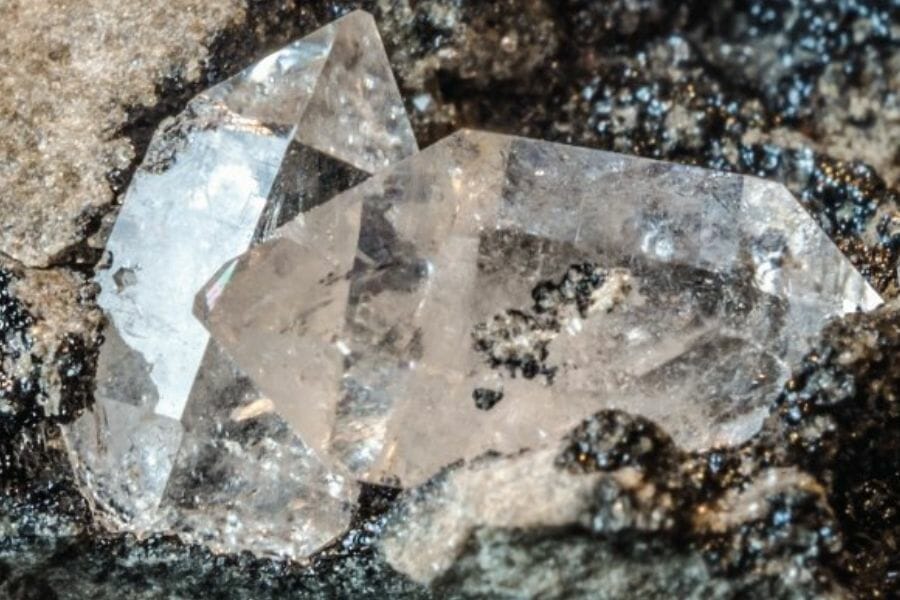 Raw diamond found in Arkansas