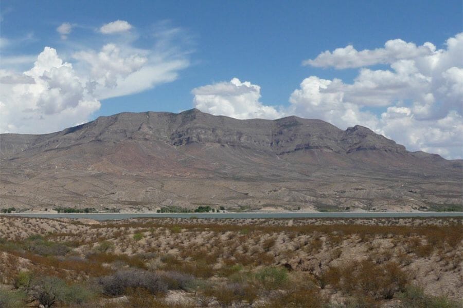 The Caballo Mountains contain various rare mineral and rock specimens