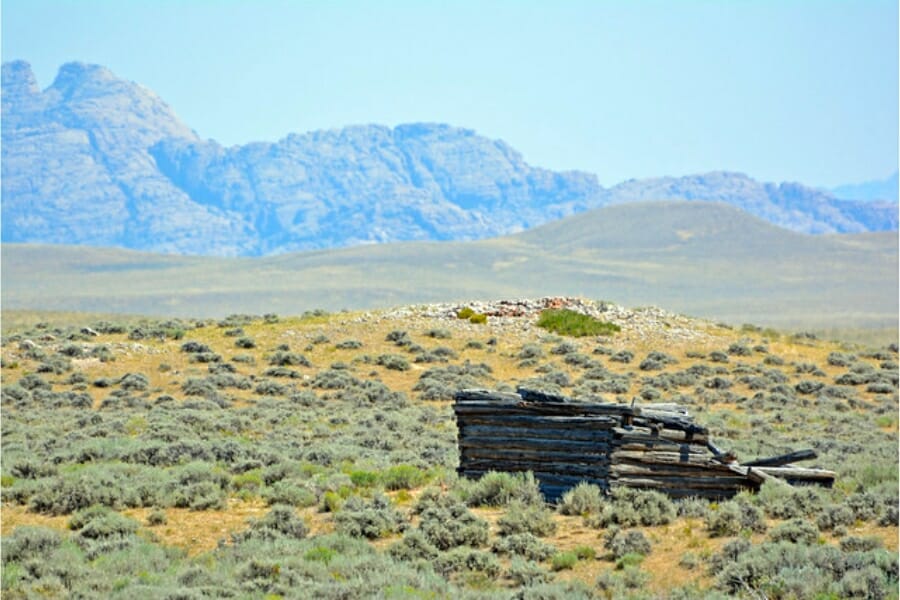 View of the wide field at the Green Mountain