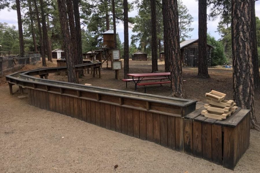 A rockhounding area at the Ice Cave and Bandera Volcano where kids can look for minerals and rocks