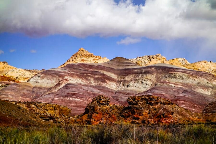 Stunning formations at the San Rafael Swell
