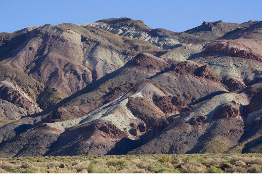 A picturesque view of the Silver Peak in Nevada